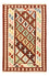 Kelim-tæppe - orientalsk - 150 x 98 cm - flerfarvet