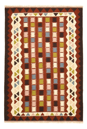 Kelim-tæppe - orientalsk - 150 x 100 cm - flerfarvet