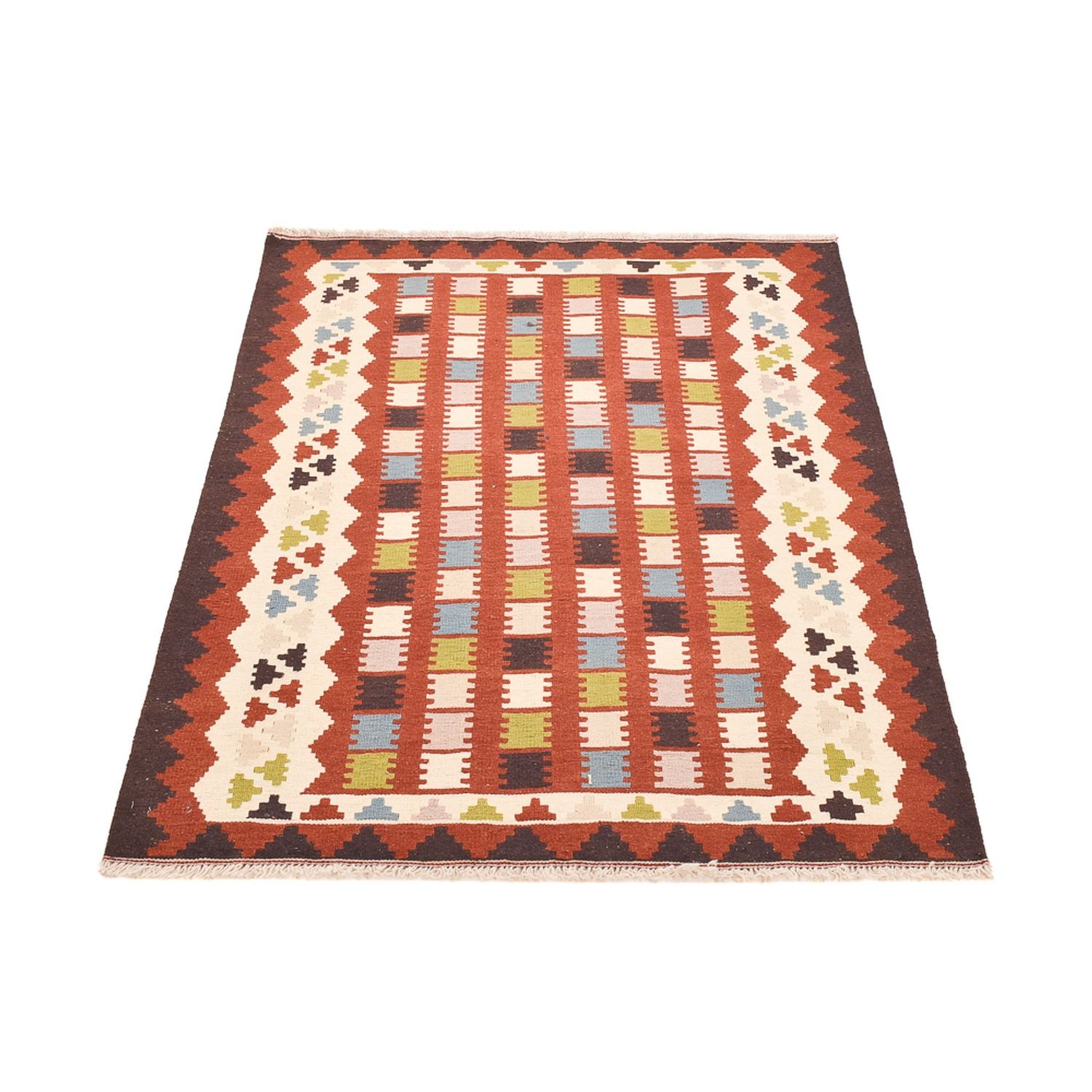 Kelim-tæppe - orientalsk - 150 x 100 cm - flerfarvet