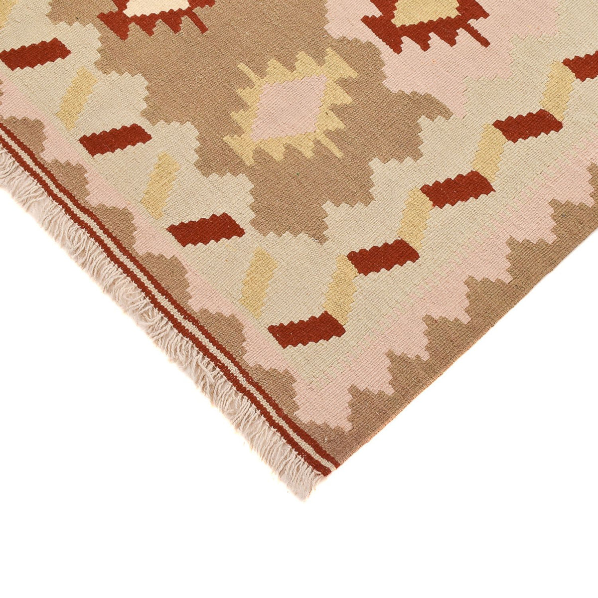 Kelim-tæppe - orientalsk - 155 x 103 cm - flerfarvet