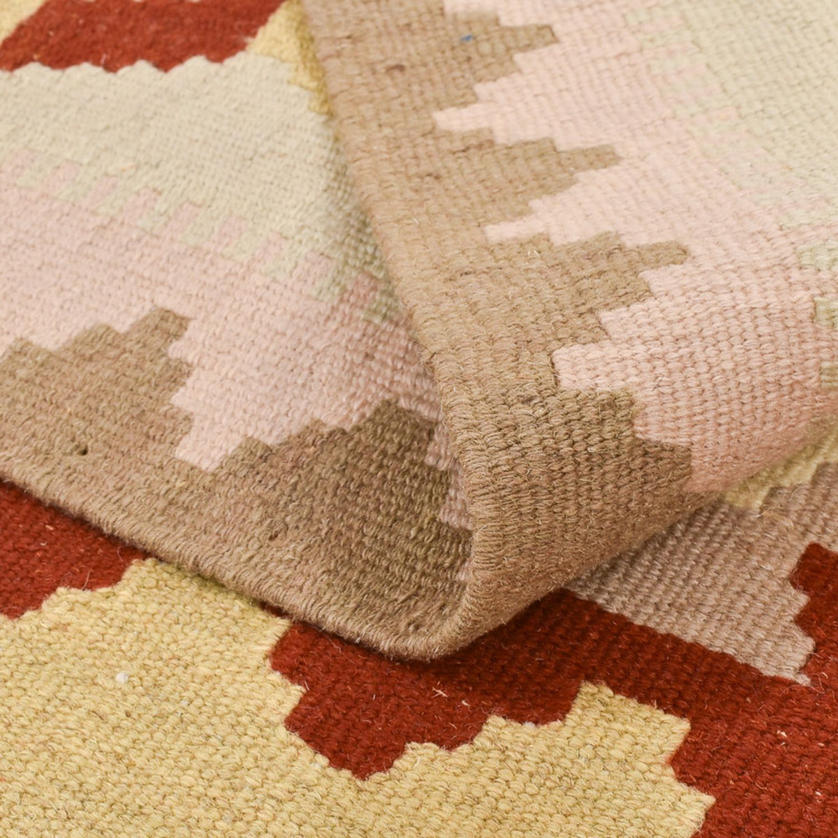 Kelim-tæppe - orientalsk - 155 x 103 cm - flerfarvet