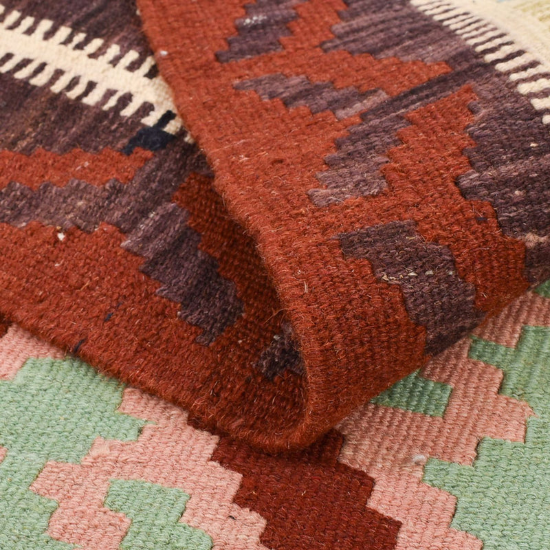 Kelim-tæppe - orientalsk - 145 x 102 cm - flerfarvet