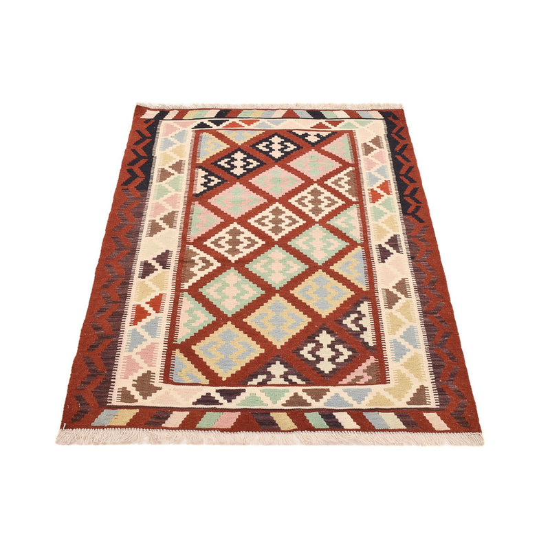 Kelim-tæppe - orientalsk - 145 x 102 cm - flerfarvet