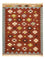 Kelim-tæppe - orientalsk - 134 x 100 cm - flerfarvet