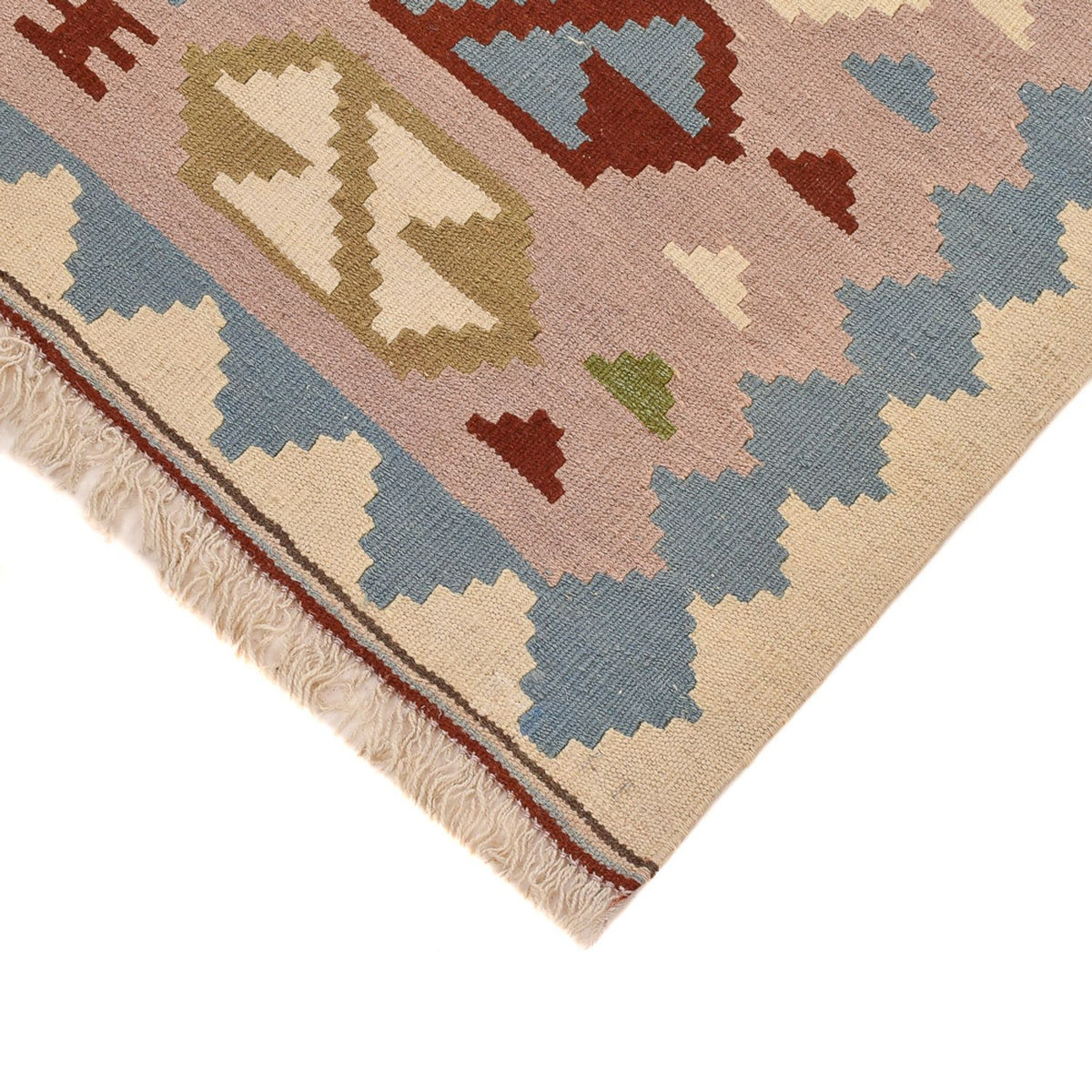 Kelim-tæppe - orientalsk - 150 x 102 cm - flerfarvet