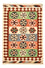 Kelim-tæppe - orientalsk - 147 x 98 cm - flerfarvet