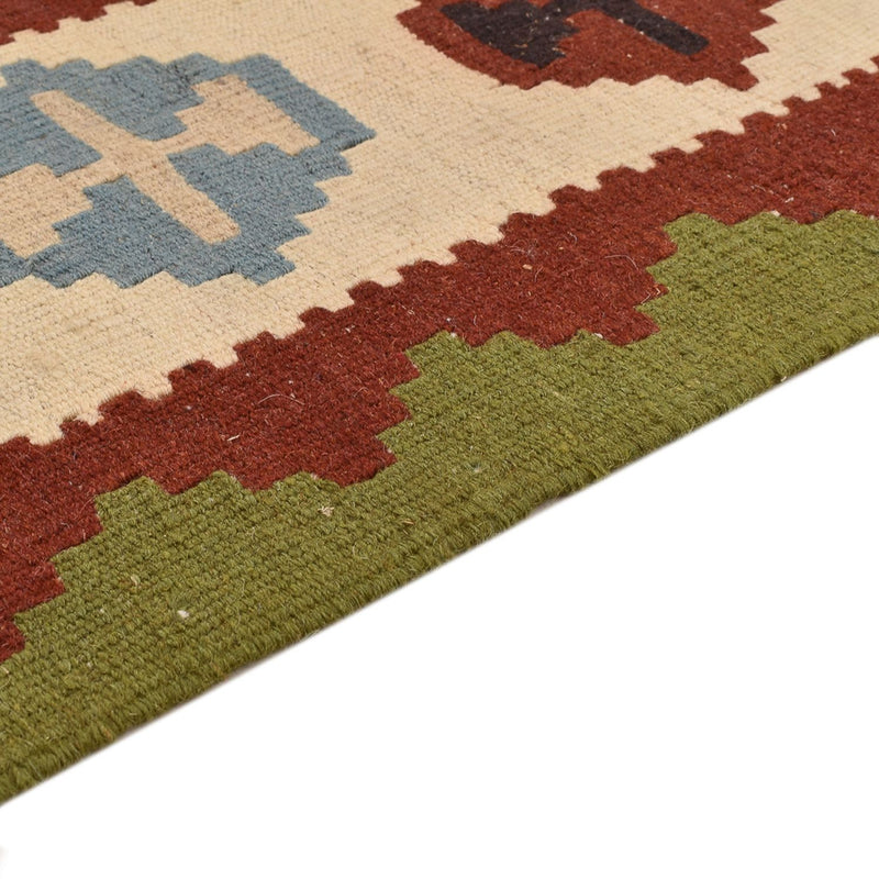 Kelim-tæppe - orientalsk - 146 x 103 cm - flerfarvet