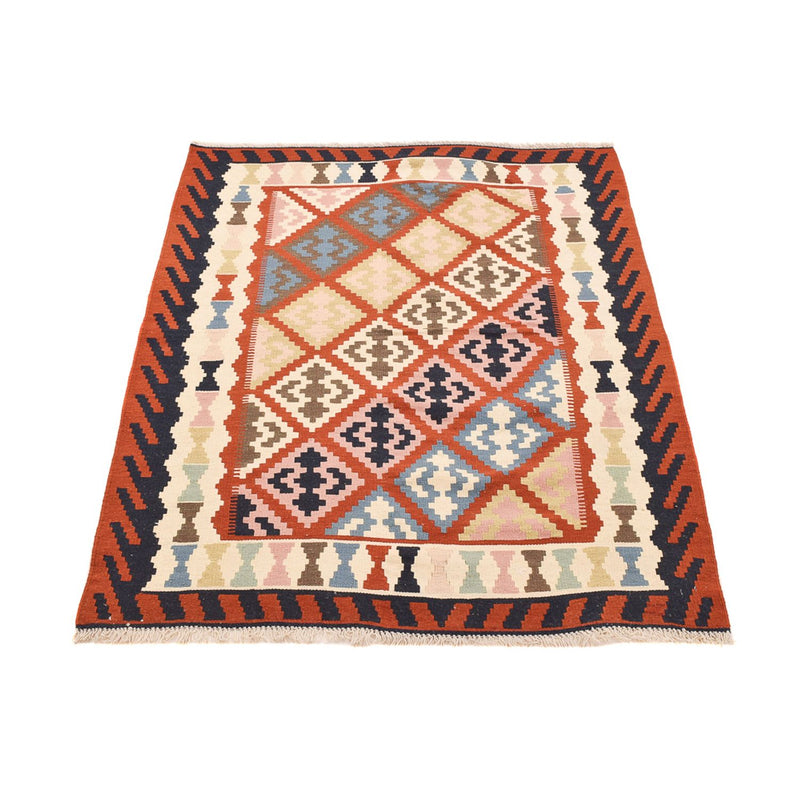 Kelim-tæppe - orientalsk - 141 x 100 cm - flerfarvet