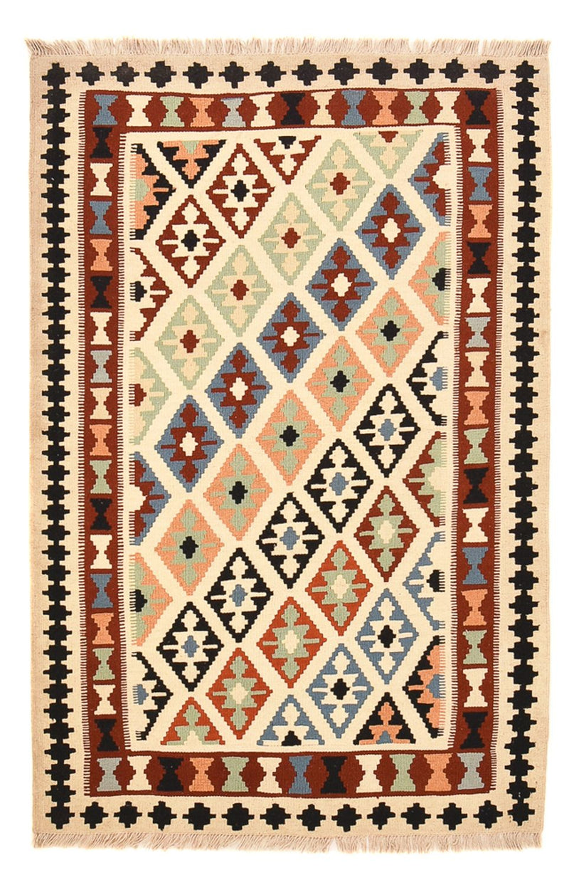 Kelim-tæppe - orientalsk - 164 x 105 cm - flerfarvet