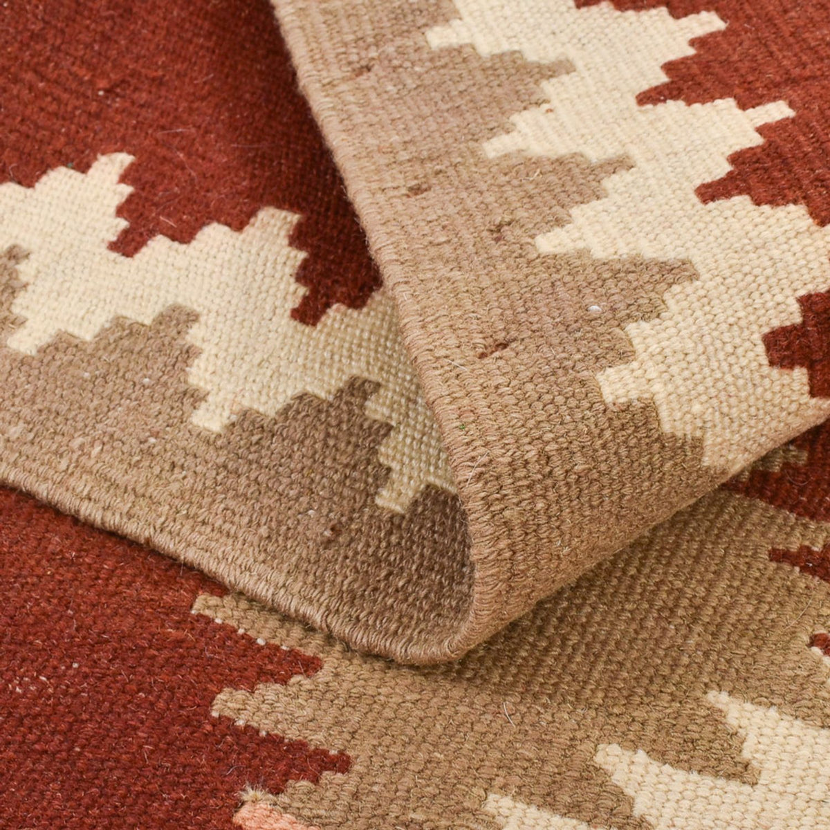 Kelim-tæppe - orientalsk - 150 x 102 cm - flerfarvet