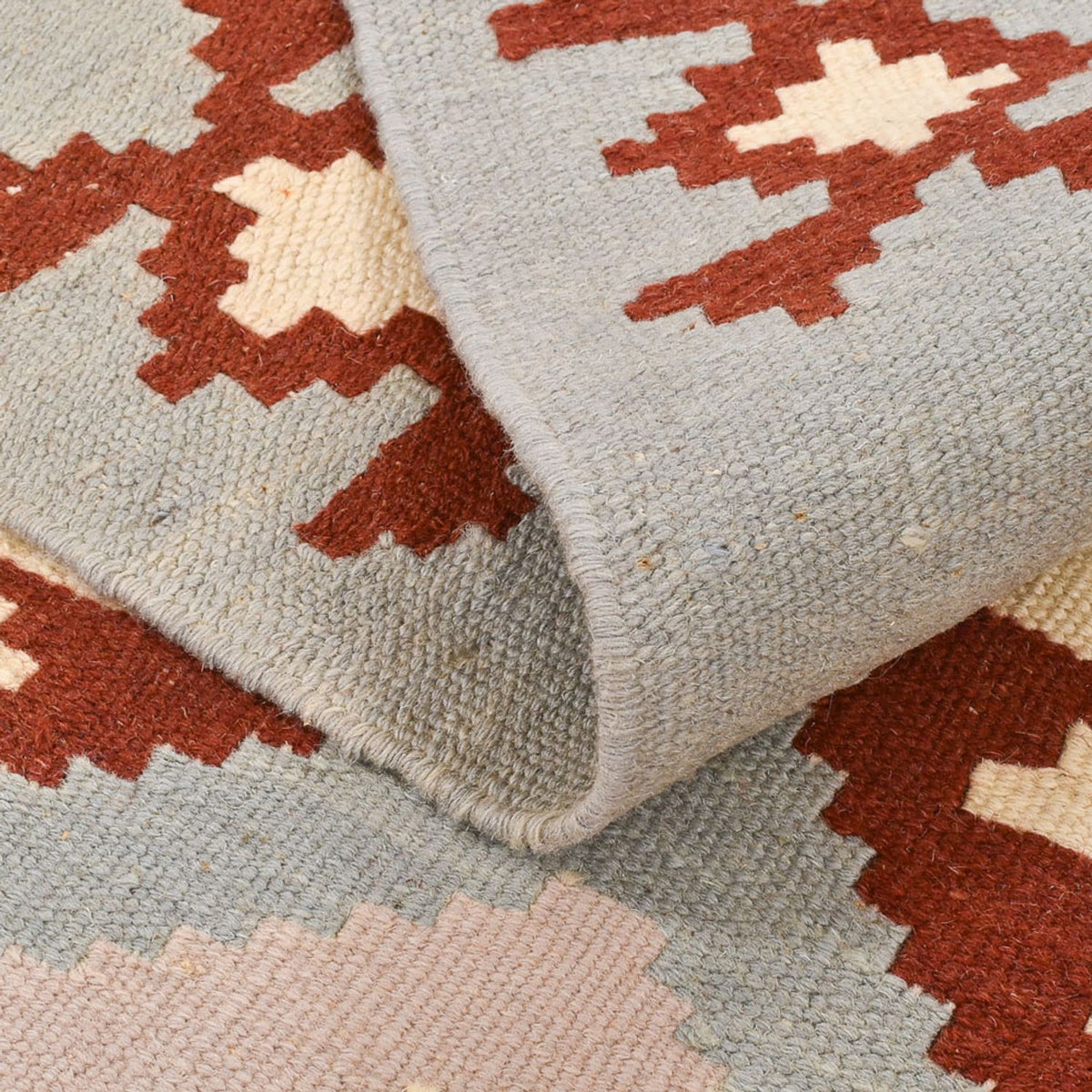 Kelim-tæppe - orientalsk - 150 x 105 cm - flerfarvet