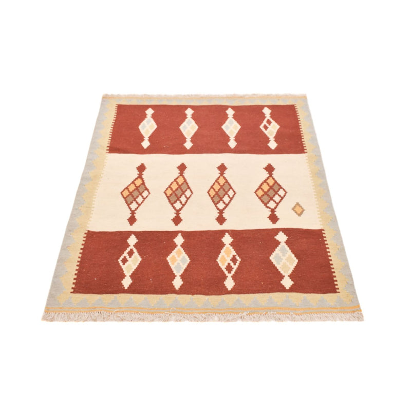 Kelim-tæppe - orientalsk - 150 x 106 cm - flerfarvet