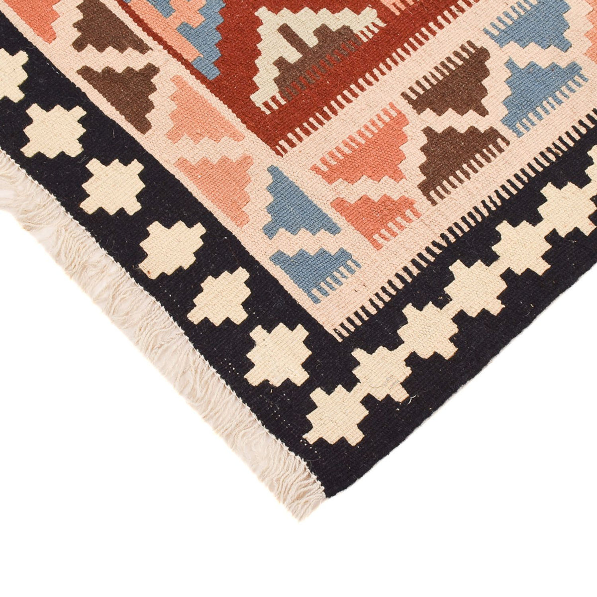 Kelim-tæppe - orientalsk - 148 x 106 cm - flerfarvet