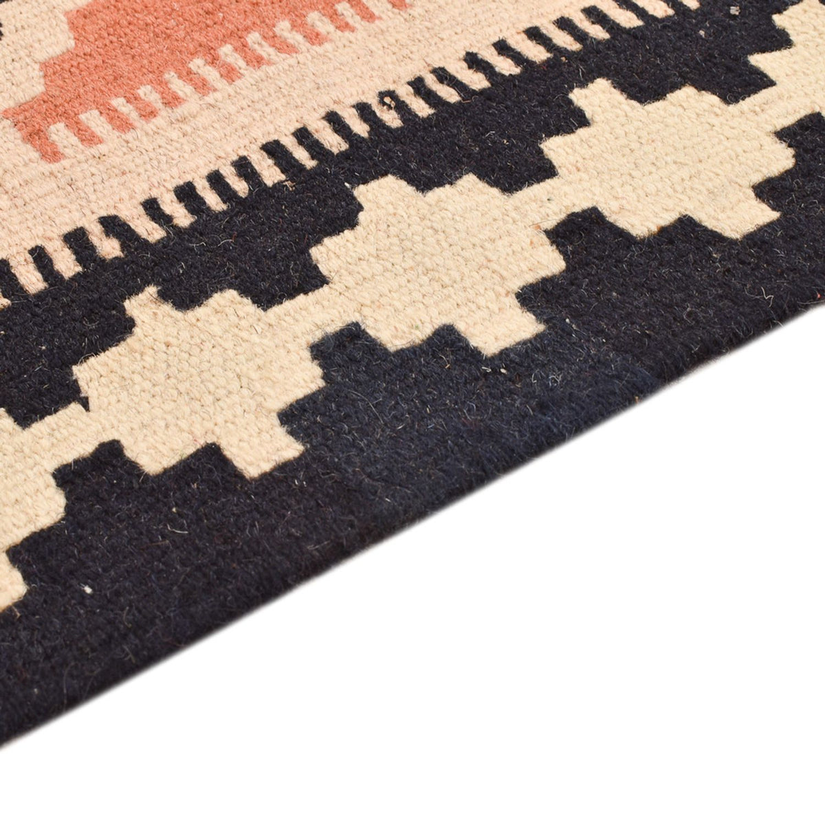 Kelim-tæppe - orientalsk - 148 x 106 cm - flerfarvet