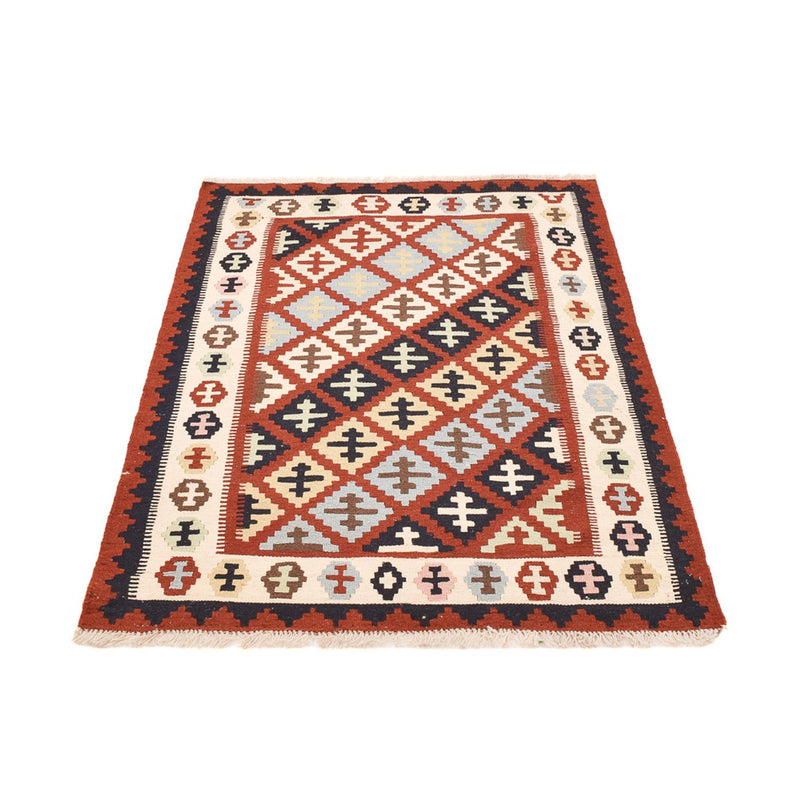 Kelim-tæppe - orientalsk - 150 x 104 cm - flerfarvet