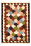 Kelim-tæppe - orientalsk - 144 x 98 cm - flerfarvet