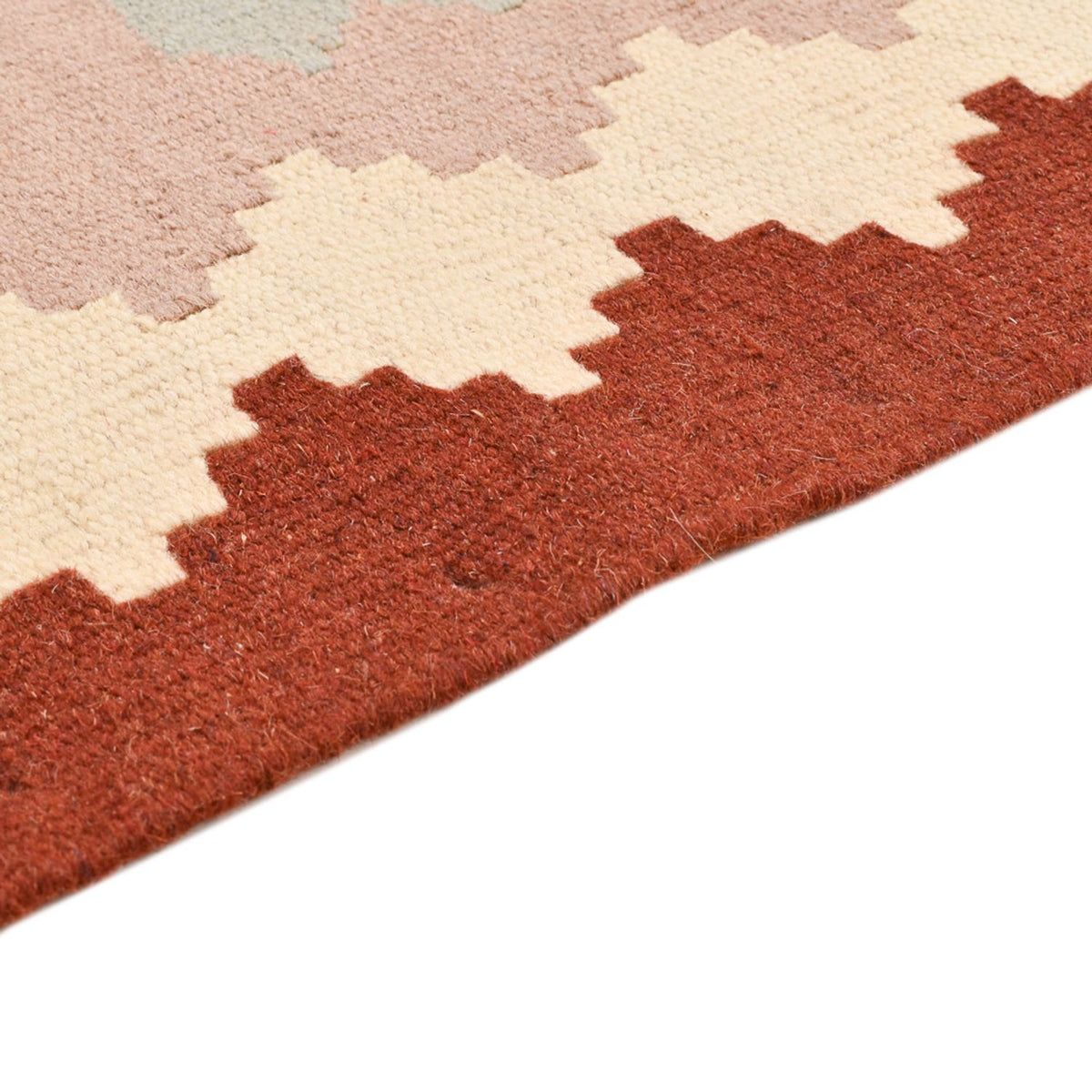 Kelim-tæppe - orientalsk - 147 x 103 cm - flerfarvet