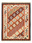 Kelim-tæppe - orientalsk - 142 x 107 cm - flerfarvet