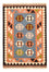 Kelim-tæppe - orientalsk - 152 x 104 cm - flerfarvet