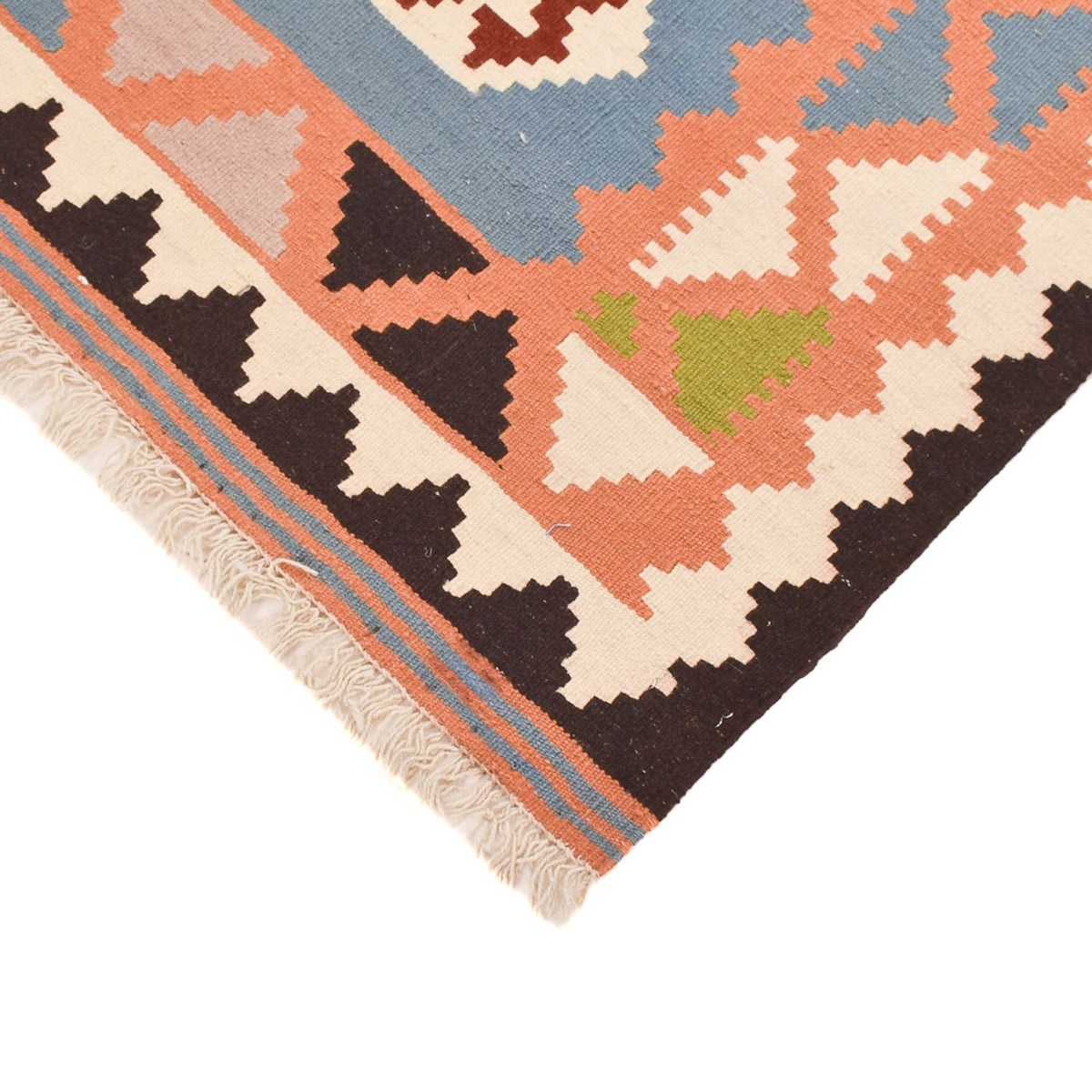 Kelim-tæppe - orientalsk - 152 x 104 cm - flerfarvet