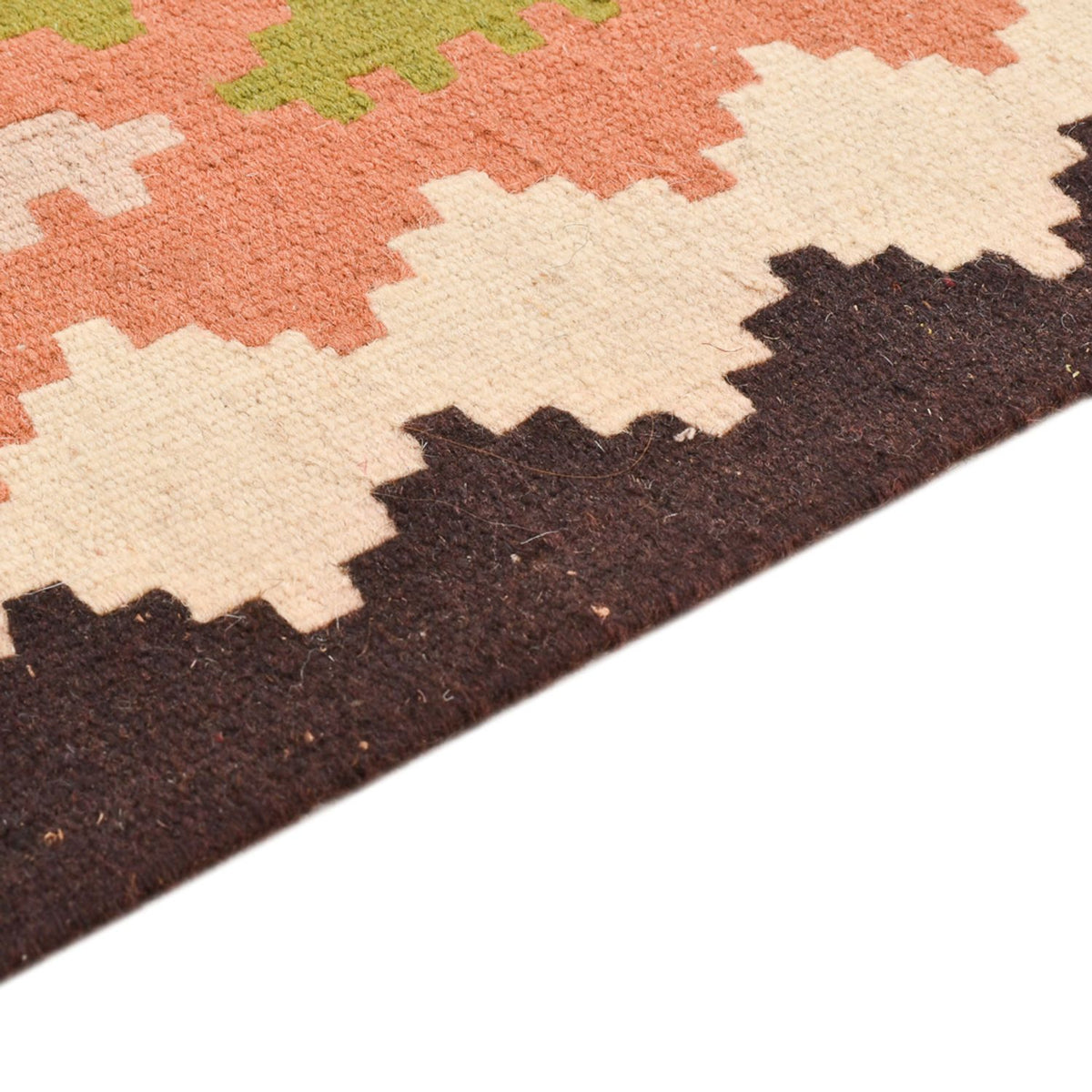 Kelim-tæppe - orientalsk - 152 x 104 cm - flerfarvet