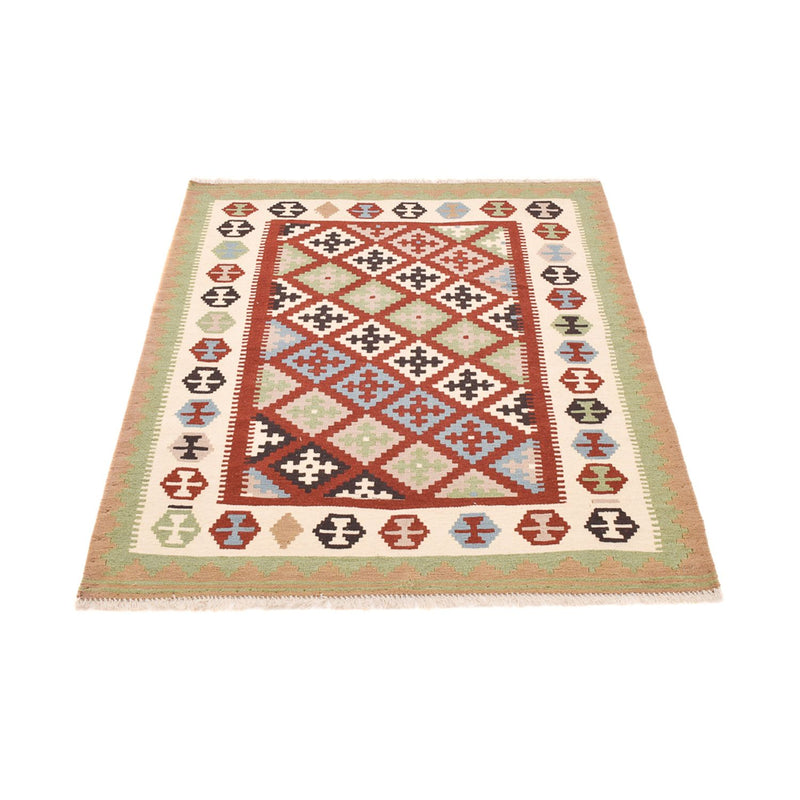 Kelim-tæppe - orientalsk - 144 x 108 cm - flerfarvet