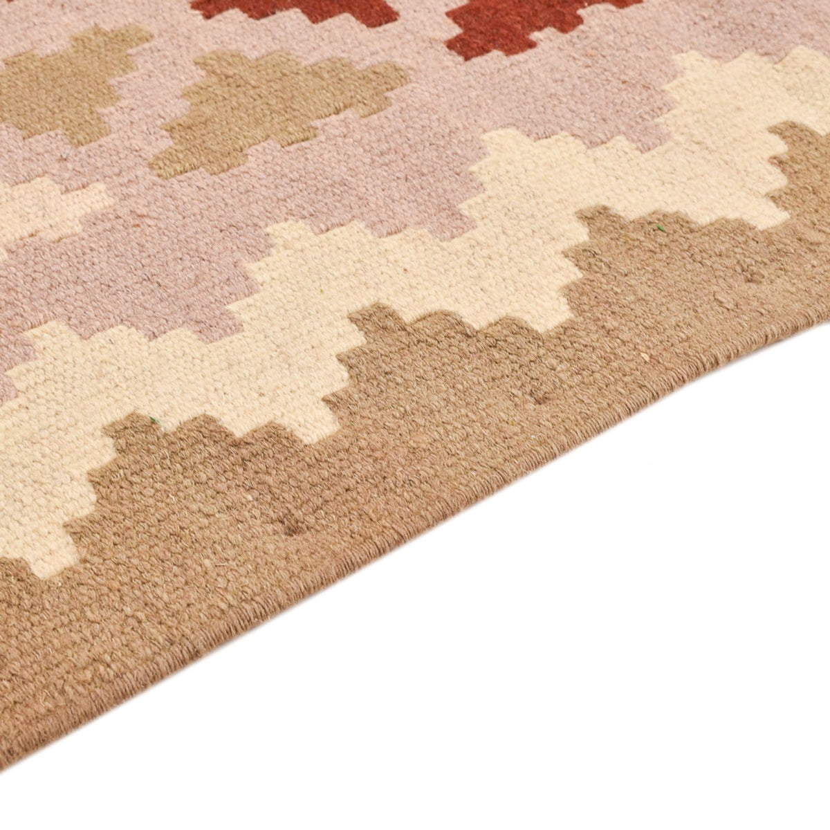 Kelim-tæppe - orientalsk - 150 x 104 cm - flerfarvet