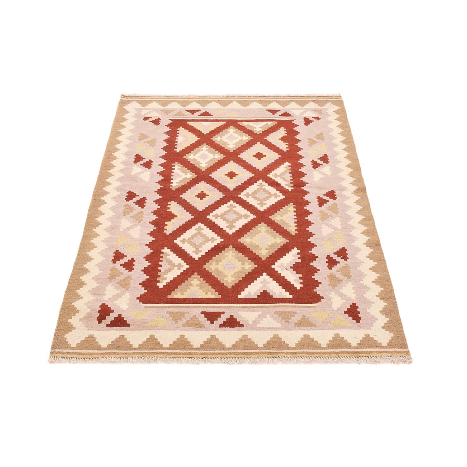 Kelim-tæppe - orientalsk - 150 x 104 cm - flerfarvet