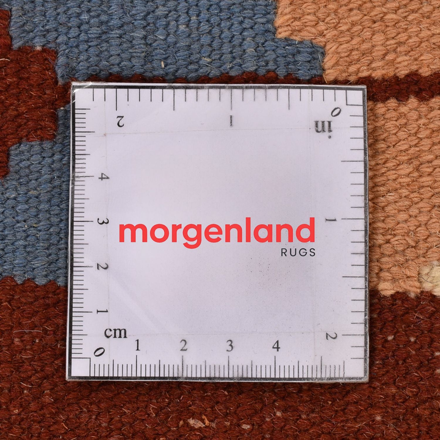 Kelim-tæppe - orientalsk - 142 x 104 cm - flerfarvet