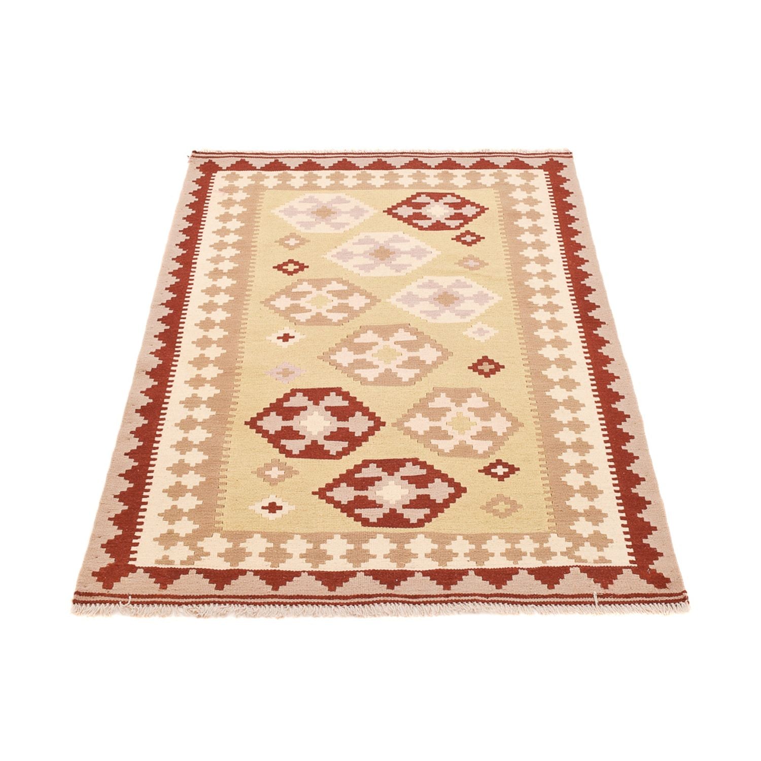Kelim-tæppe - orientalsk - 152 x 100 cm - flerfarvet