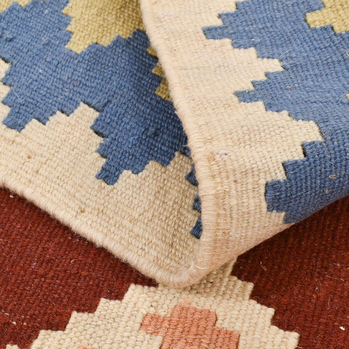 Kelim-tæppe - orientalsk - 150 x 105 cm - flerfarvet