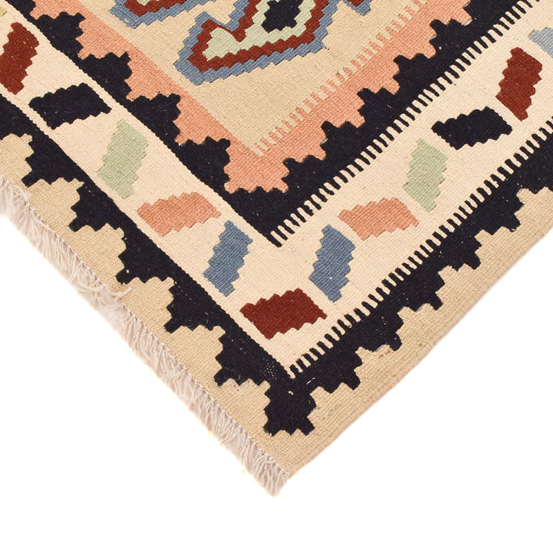 Kelim-tæppe - orientalsk - 150 x 103 cm - flerfarvet