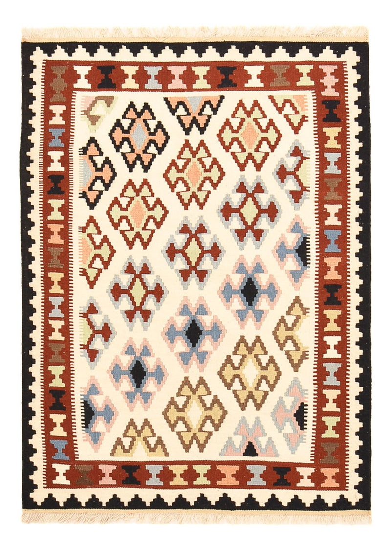 Kelim-tæppe - orientalsk - 150 x 105 cm - flerfarvet