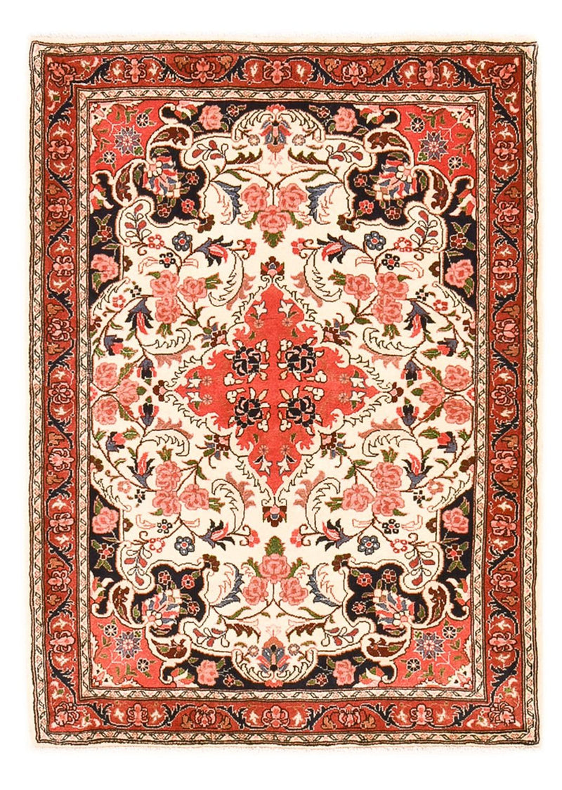 Persisk tæppe - Bijar - 150 x 110 cm - flerfarvet