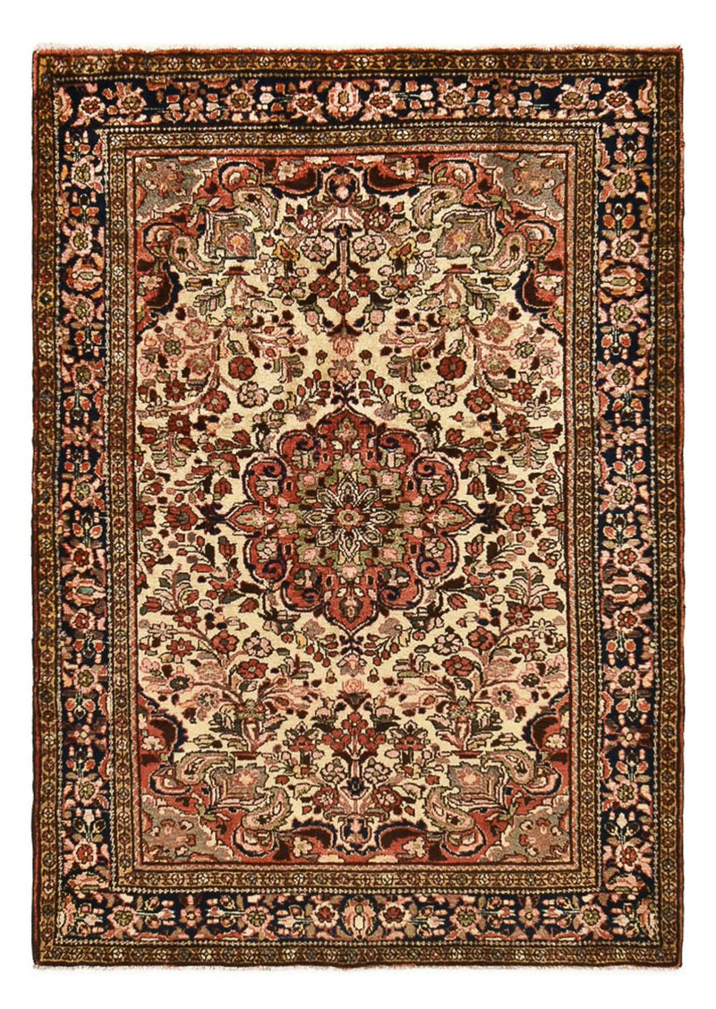 Persisk tæppe - Nomadisk - 209 x 153 cm - mørk beige