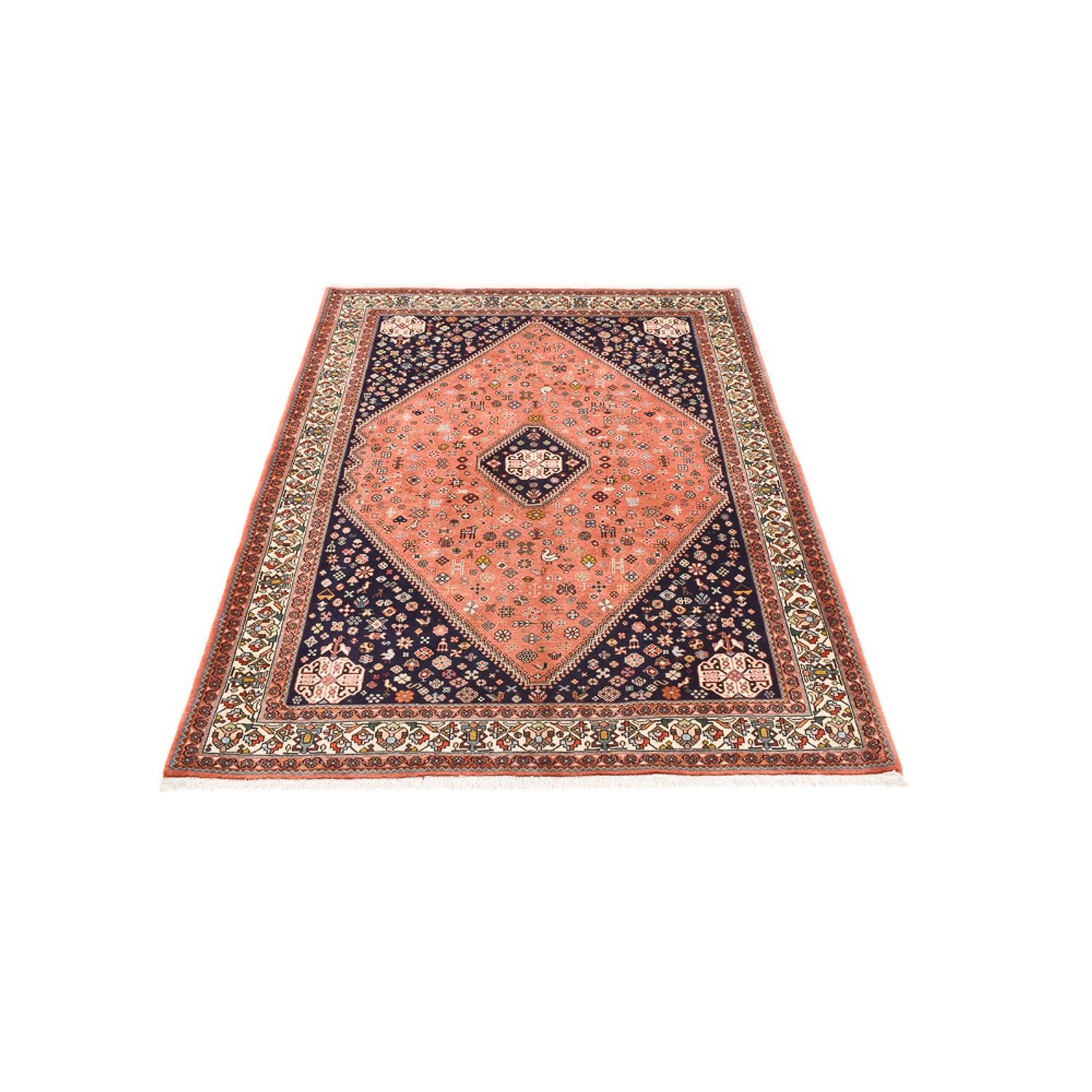 Gabbeh-tæppe - Kashkuli Persisk - 208 x 156 cm - lysrød