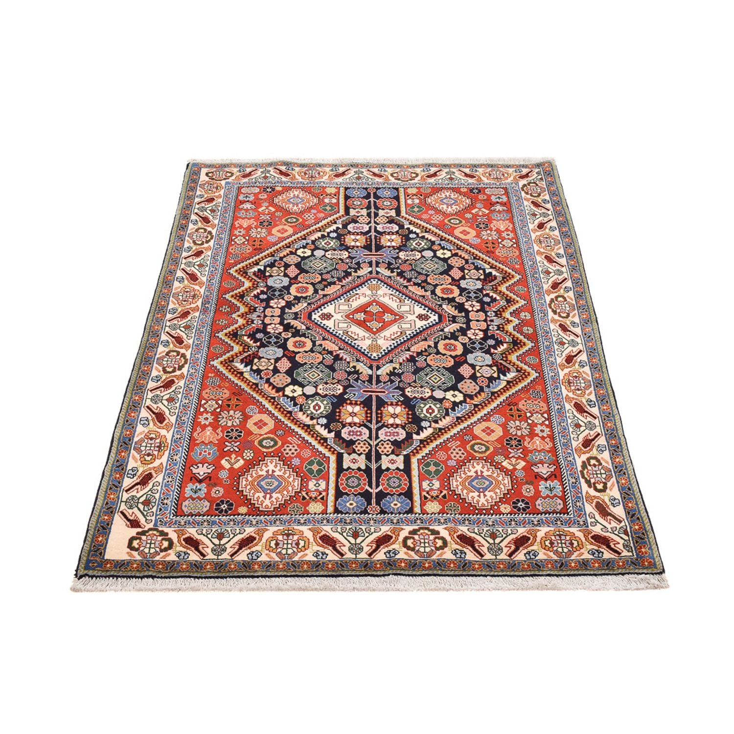 Gabbeh-tæppe - Kashkuli Persisk - 163 x 116 cm - flerfarvet