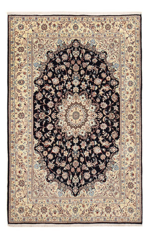 Persisk tæppe - Nain - Royal - 317 x 200 cm - mørkeblå