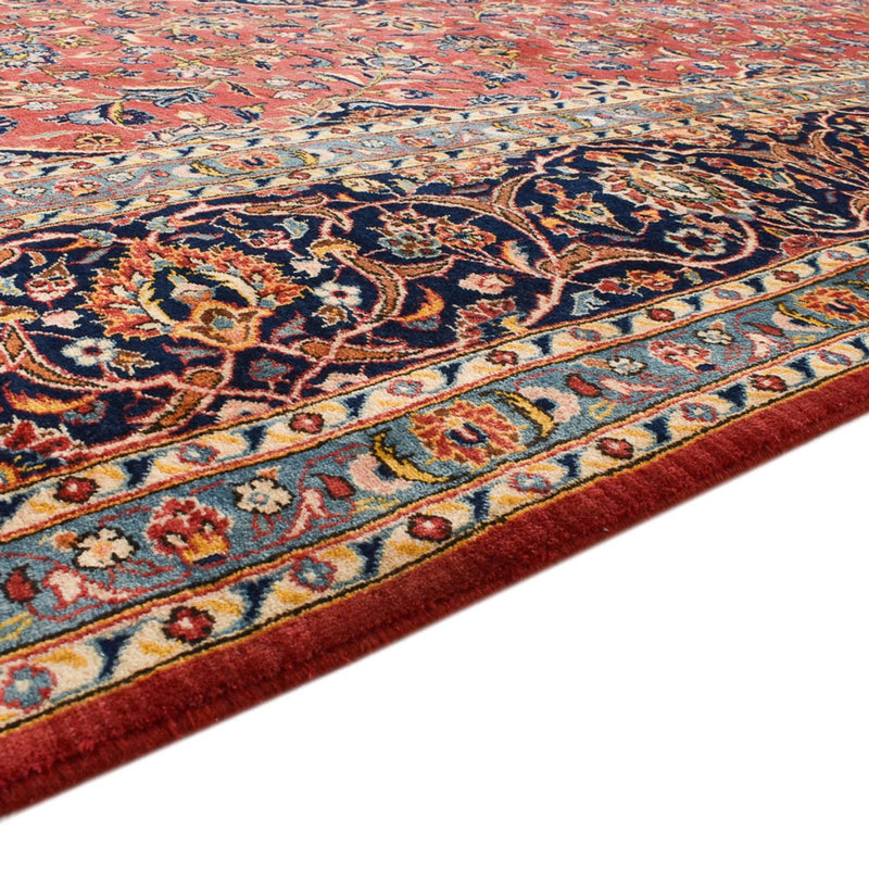 Persisk tæppe - Keshan - 412 x 300 cm - rød