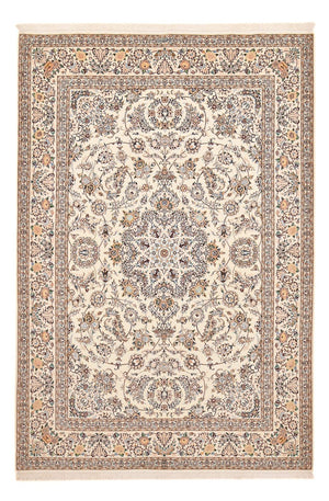 Persisk tæppe - Nain - Premium - 303 x 203 cm - creme