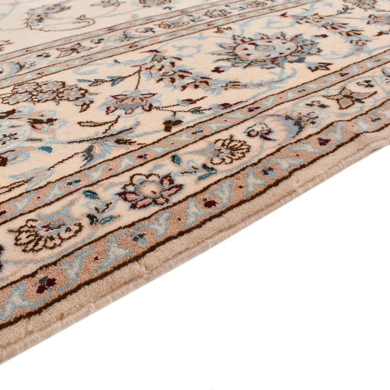 Persisk tæppe - Nain - Premium - 296 x 215 cm - creme