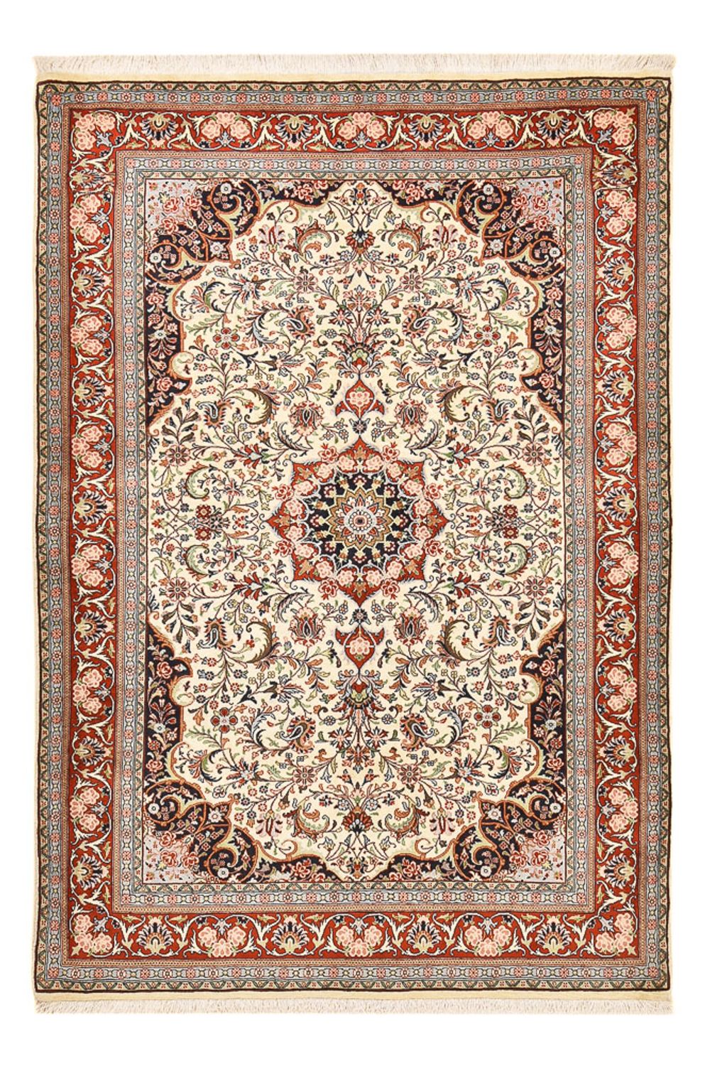 Persisk tæppe - Bijar - 224 x 143 cm - sand