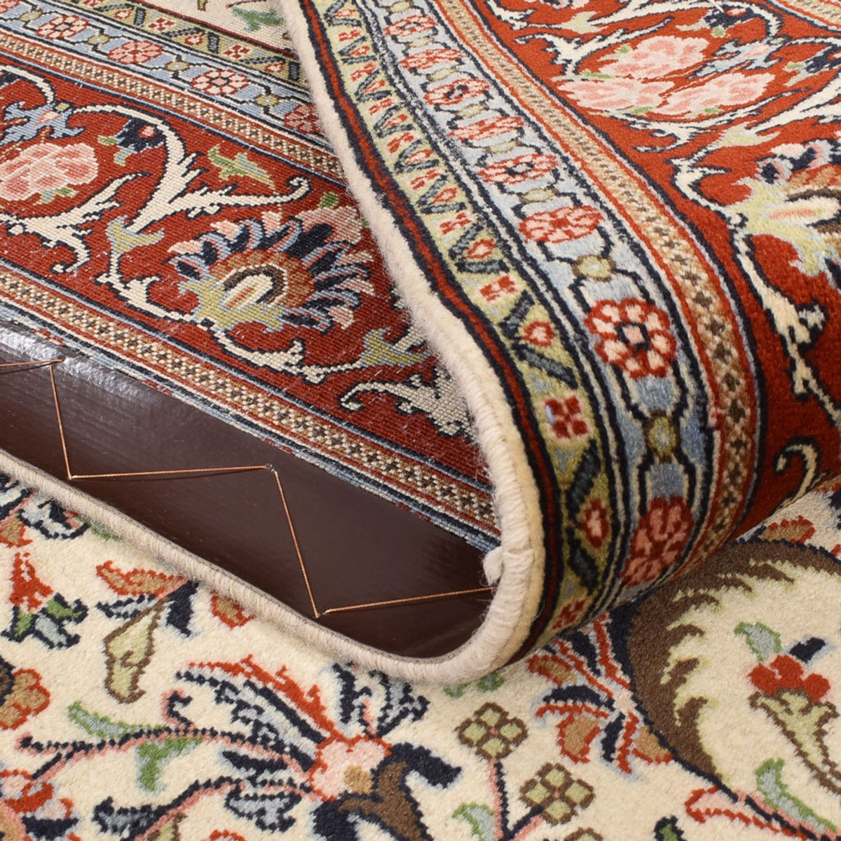 Persisk tæppe - Bijar - 224 x 143 cm - sand