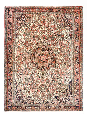 Persisk tæppe - Nomadisk - 196 x 142 cm - flerfarvet