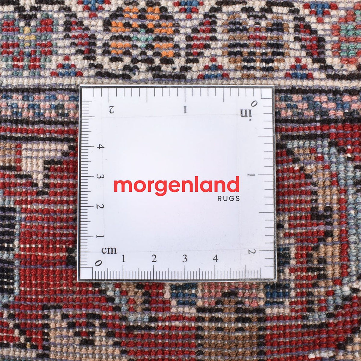 Persisk tæppe - Nomadisk - 217 x 133 cm - flerfarvet