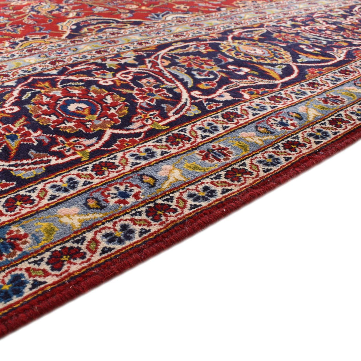 Kashan Tæppe 395x295cm - Persisk tæppe