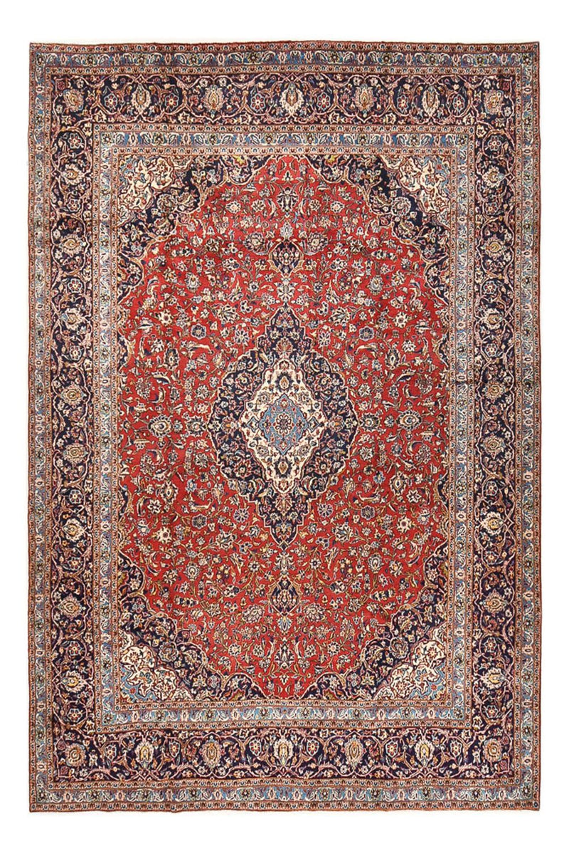 Persisk tæppe - Keshan - 450 x 300 cm - rød