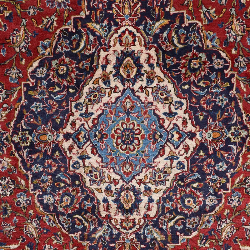 Persisk tæppe - Keshan - 450 x 300 cm - rød