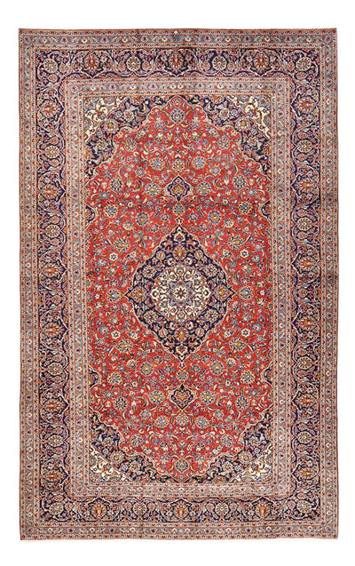 Kashan Tæppe 300x487cm - Persisk tæppe - rød