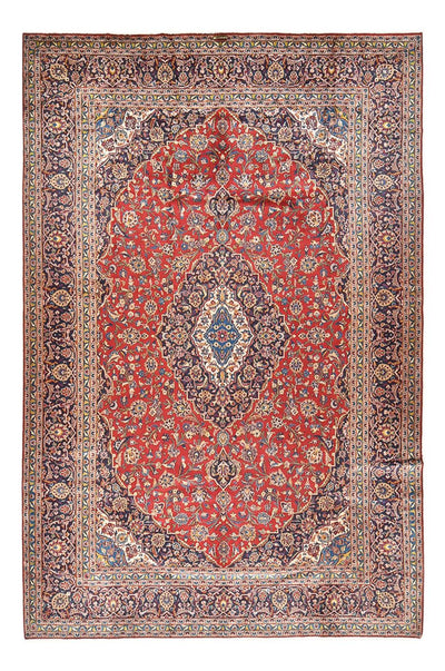 Kashan Tæppe 307x478cm - Persisk tæppe - rød
